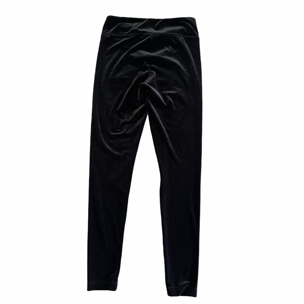 ARITZIA Talula Black Velvet Leggings Size Small - Picture 3 of 10